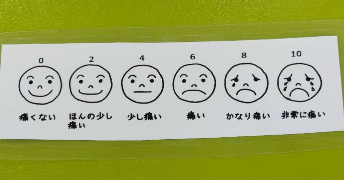 いた い を視覚支援でコミュニケーションをとっています 葛飾区のオススメ接骨院 うすざわ接骨院のブログ